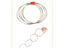 4Pcs Magic Rings Magical Tricks Classic Linking Iron Hoops Playing Props Fun Carousel 5