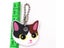 1Pcs Animal Cartoon Key Cover Cap Silicone Key Accessories PVC Soft Dog Cat Key Carousel 4