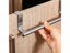 Towel Rack Over Door Towel Bar Hanging Holder Stainless Steel Bathroom Kitchen Carousel 2