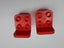DUPLO LEGO - House Furniture - RED CHAIRS and BROWN TABLE (3 items) Carousel 3