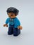 DUPLO LEGO - Mother Mum Mum Female Figure flight uniform airline blue clothing Carousel 2