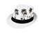 Men Beach Hat Breathable Short Brim Tree Print Contrast Color Flat Top Sun Carousel 1
