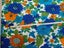 Piece of Blue & Orange fabric Carousel 3