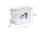 2.9L Water Kettle With Faucet Beverage Dispenser Cold Juice Lemonade Drinks Carousel 7