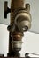 Antique brass microscope by E. Leitz Wetzlar Carousel 10