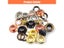 100 Sets 5mm Eyelet Grommet With Washer Round Metal Rings For DIY Leathercraft Carousel 6