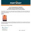Portwest 2 Pack Hi Vis Contrast Safety Vest Reflective Tape Orange + Yellow B... Carousel 6