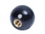 10 Pcs Black Thread Plastic Ball Shape Joystick Machine Control Handle Knob Carousel 1
