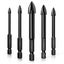 New 5pcs Masonry Drill Bit Set Brick Tile Ceramic Glass *Sale Sale Carousel 1