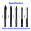 New 5pcs Masonry Drill Bit Set Brick Tile Ceramic Glass *Sale Sale Carousel 2