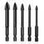 New 5pcs Masonry Drill Bit Set Brick Tile Ceramic Glass *Sale Sale Carousel 8