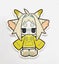 Fragrance strip - single side - around 5cm - Gravure Carousel 1