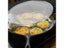 3/4Pcs Cooking Frying Stainless Steel Anti Splatter Guard Oil Net Grease Carousel 4