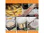 3/4Pcs Cooking Frying Stainless Steel Anti Splatter Guard Oil Net Grease Carousel 7