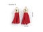 30pcsTiny Tri Layered Keychain Tassels Mini Tassel For Craft Jewelry Making Carousel 6