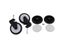 1 Pair Rear Wheel Newborn Babiers Stroller Pram Pushchair Accessories - Wheel Carousel 4