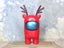 Among Us Crewmate Figure | Christmas Antlered Crewmate $1 RESERVE WEEK! Carousel 1