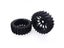 4Pcs 1/8 RC Off Road Buggy Snow Sand Paddle Tires Tyre Wheel For HSP HPI Baja Carousel 4