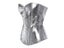 Silver Gold Corsets For Women Steampunk Gothic Corset Bustier With Zipper Plus Carousel 6