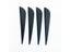 50pcs 3inch Archery Feathers 8 Color Fletching Accessories Carousel 1