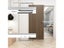 38" Hidden Sliding Barn Door Hardware Track Kit Floating Soft Closing Interior Carousel 3