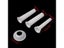 3 Pcs Universal Plastic Sausage Stuffing Tube For Meat Grinder Carousel 1