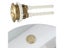 1pcs 38mm Brushed Brass Gold Toilet Flush Cistern Button Close Coupled Toilet Carousel 4