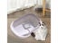 Kitten Potty Toilet Open Top Pet Litter Tray Large Space Bedpan Cat Litter Tray Carousel 4