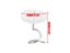 100pcs Clear Heads Twist Pins Fixed Fastener For Upholstery Blankets Chair Sofa Carousel 5