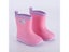 Kids Rubber Rain Boots For Girl Non-slip Boots Baby Boys Waterproof Water Shoes Carousel 8