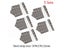 1-20 Sets Kalimba 17 Keys Replacement Manganese Steel Thumb Keys Piano Metal Carousel 1
