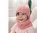 New Fashion Kids Beanie Warm Knitted Hat Scarf 2 Pieces Set Winter Cap Scarves Carousel 3
