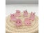 A Set Of Six Resin Cute Glow-In-The-Dark Piggy Ornament DIY Keychain Carousel 5