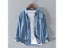 Autumn Winter New Fresh Long Sleeve Denim Shirt Trendy Men's Casual Art Carousel 1