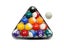1.8/2/2.5inch Plastic Pool Ball Billiard Table Triangle Rack Standard Size Carousel 4