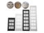 8 Sizes Aluminum Alloy Cabinet Air Vent Grille Cover Hardware Tool Carousel 5