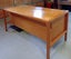 Office Desk - wooden 2 drawer (1 filing drawer, 1 utility drawer) Carousel 3