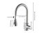 Kitchen Faucets 304 Stainless Steel Pull Out Kitchen Sink Water Tap Deck Carousel 7