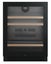 Vintec 100 Beer Wine Fridge Bottle Undercounter Black Glass Door Beverage Centre Carousel 3