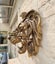Lion Head Wall Decor, Large Lion Head Wall Mounted Art Sculpture Carousel 7