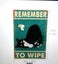 THE CATTAGE- Funny Cat Tin Sign Bring Some Humour & Rules To Your Bathroom Carousel 2