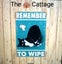 THE CATTAGE- Funny Cat Tin Sign Bring Some Humour & Rules To Your Bathroom Carousel 1