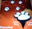 THE CATTAGE - 4PC Solar Paw Print Stake Lights Enhance Your Garden, Pathway Carousel 4