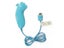 Blue Motion Based Wired Nunchuck Controller For Nintendo Wii Console Video Game Carousel 3