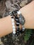 3 piece set - Black Onyx, Agate, Baroque Freshwater Pearl Energy Mala Bracelets Carousel 2