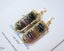 Tourmaline Stone Dangling Earrings Carousel 3