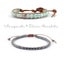 Natural Amazonite Wrap + Silver Hematite Shamballa Bracelet Carousel 1