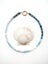 Aquamarine, Apatite and Mother Of Pearl Necklace in 18K findings Carousel 1