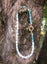 Aquamarine, Apatite and Mother Of Pearl Necklace in 18K findings Carousel 7