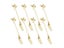 1-8Pcs Leaves Coffee Spoons Creative Stainless Steel Dessert Ice Cream Scoop Carousel 1
